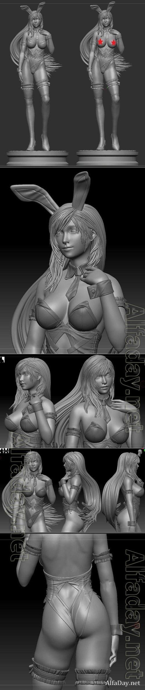 3D Print Models Tifa Lockhart Bunny