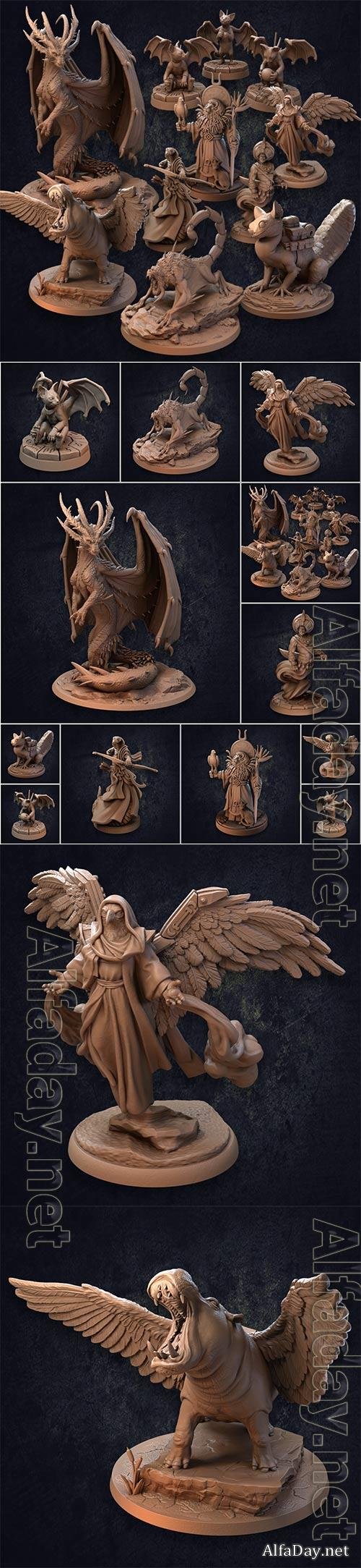 3D Print Models Dragon Trapper�s Lodge 21-3