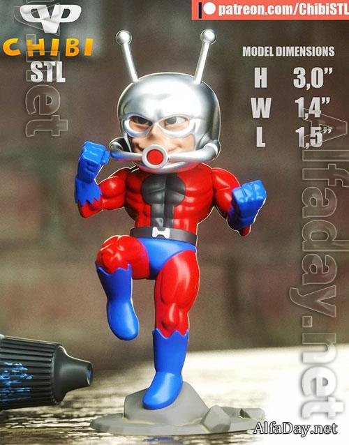 3DXM - Ant-Man Chibi (Marvel)