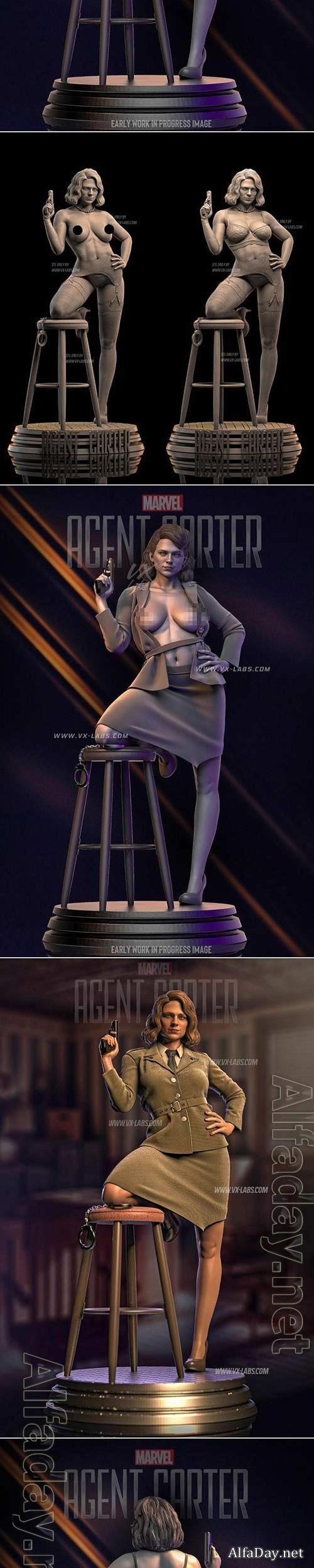 3D Print Models Agent Carter