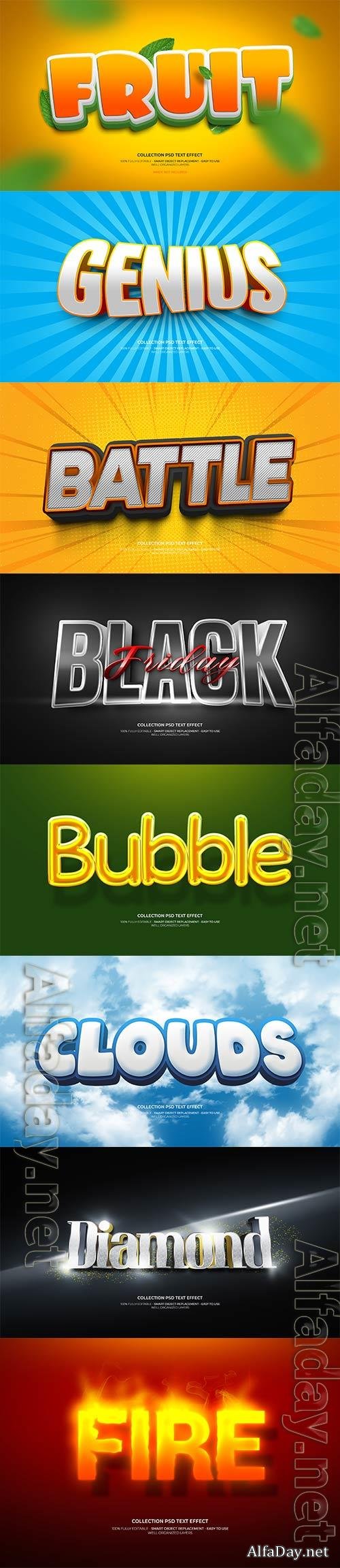Psd text effect set vol 239