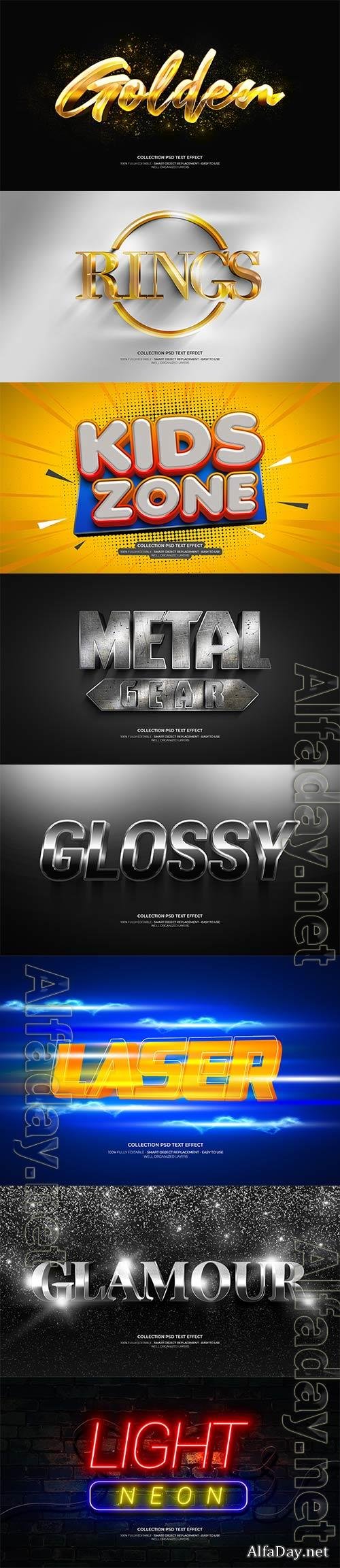 Psd text effect set vol 238