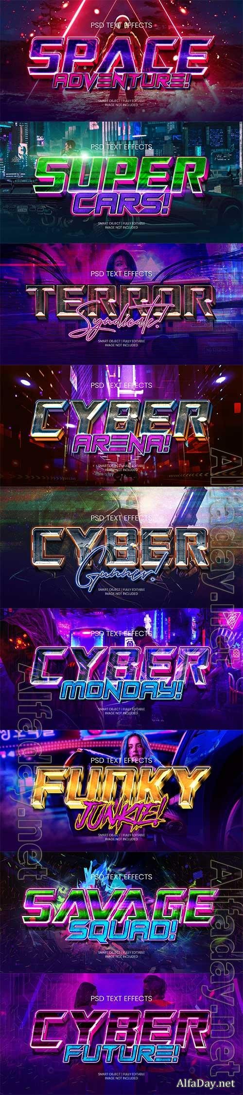 Psd text effect set vol 258
