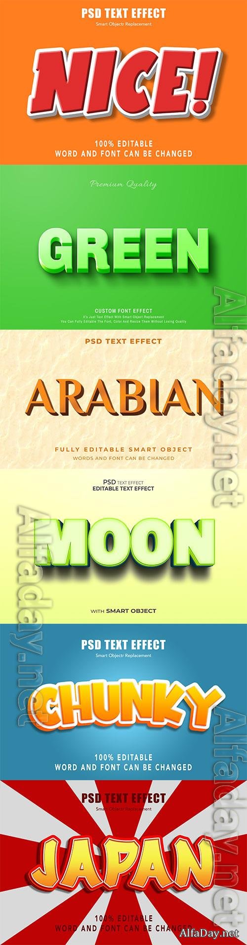 Psd text effect set vol 278
