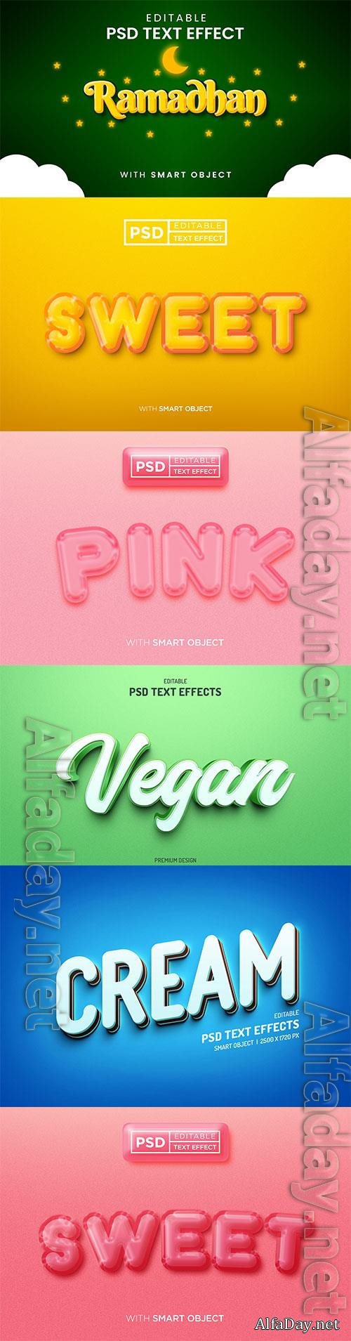 Psd text effect set vol 277