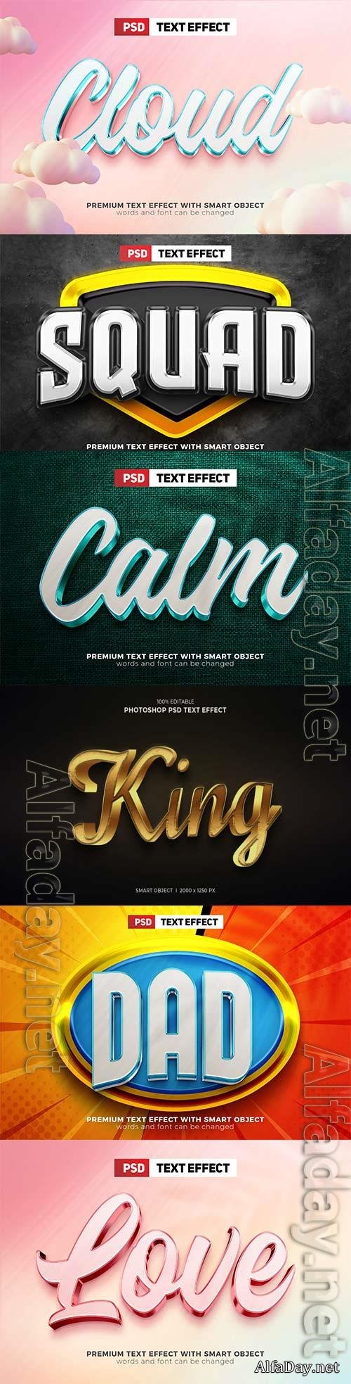 Psd text effect set vol 274