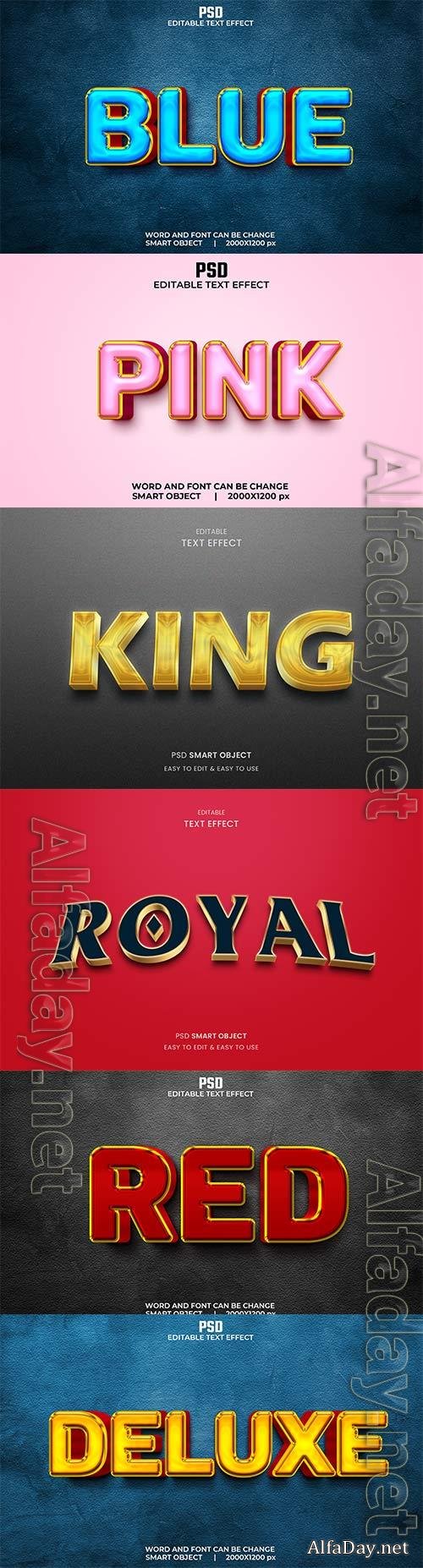 Psd text effect set vol 269