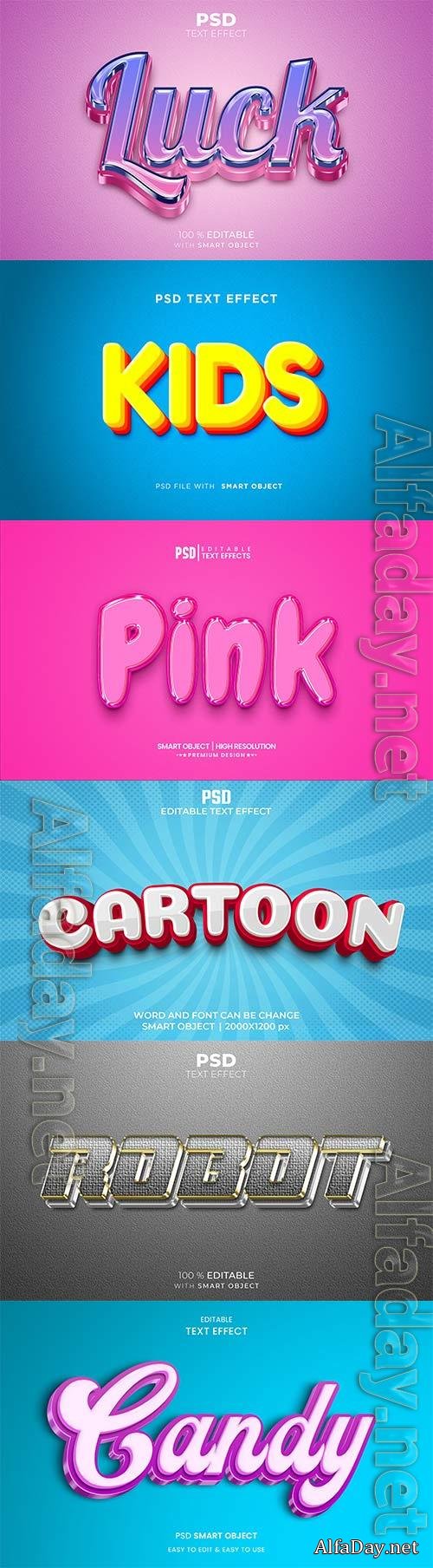 Psd text effect set vol 270