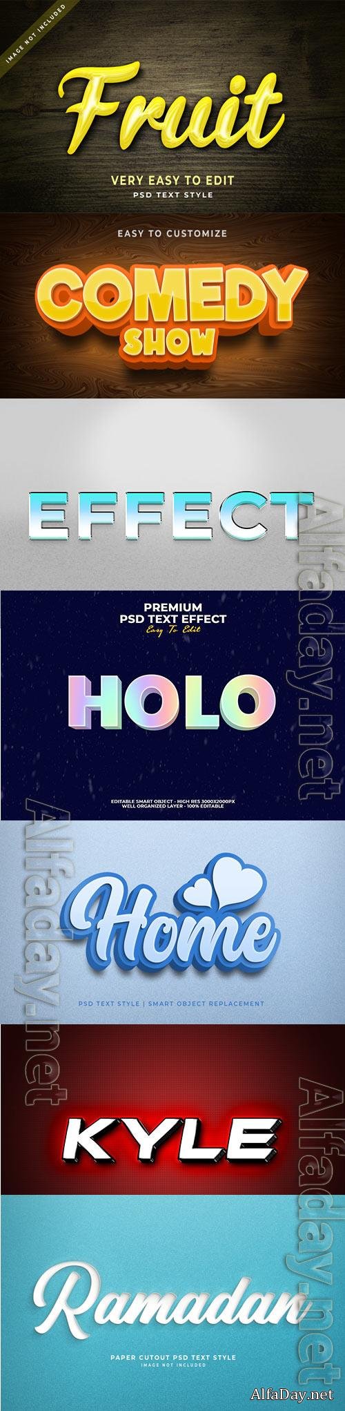 Psd text effect set vol 315