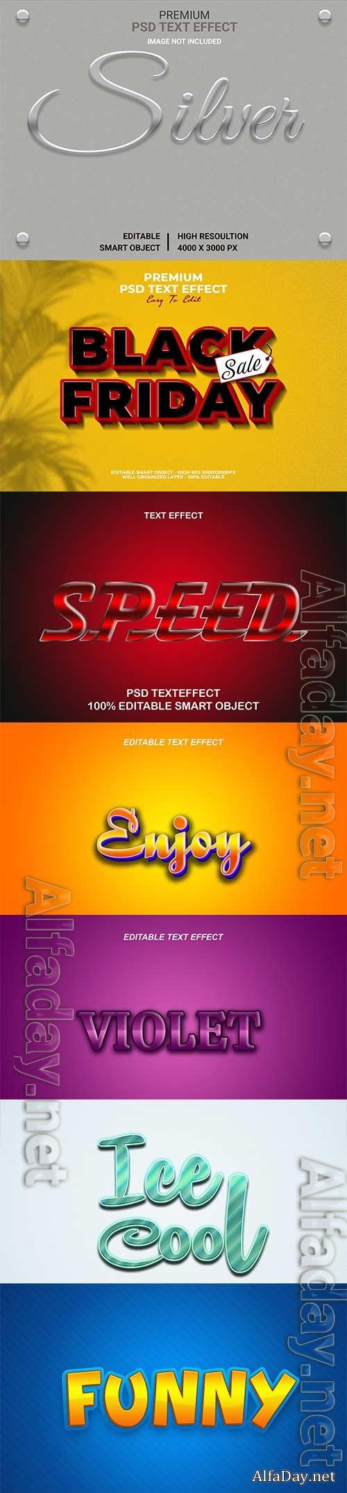 Psd text effect set vol 351