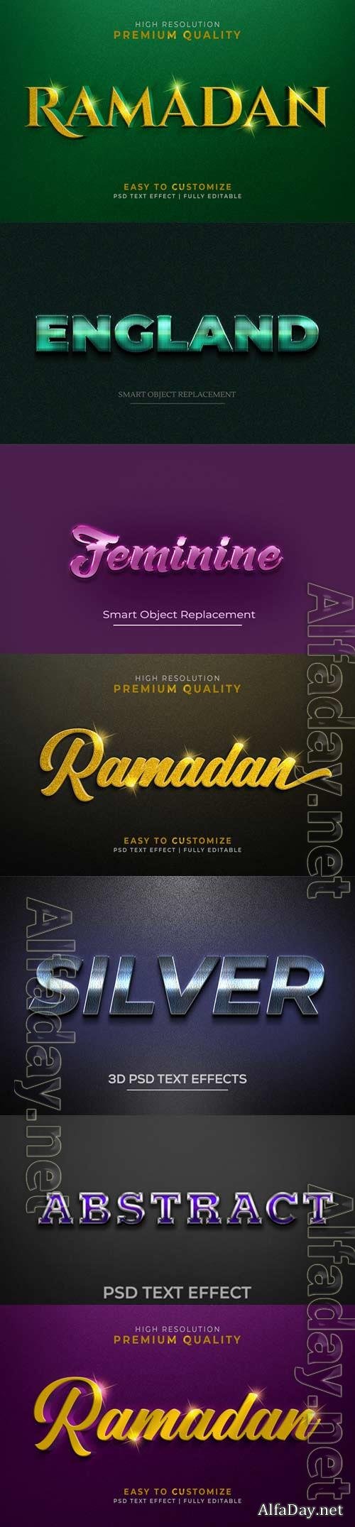 Psd text effect set vol 350