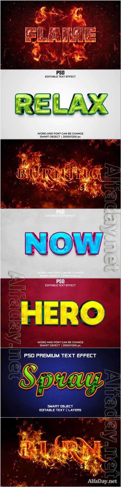 Psd text effect set vol 362