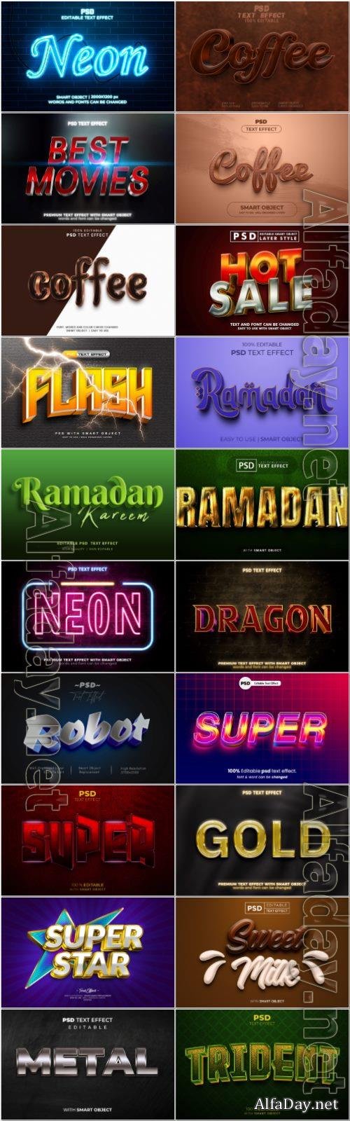 Psd text effect set vol 472
