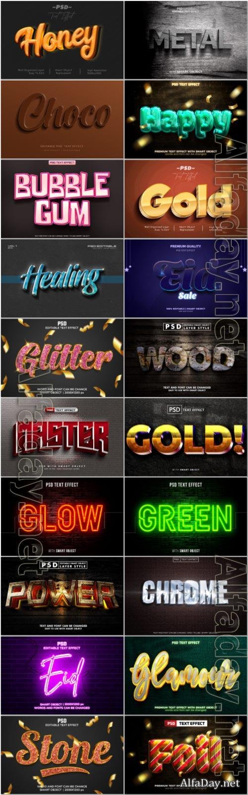Psd text effect set vol 471
