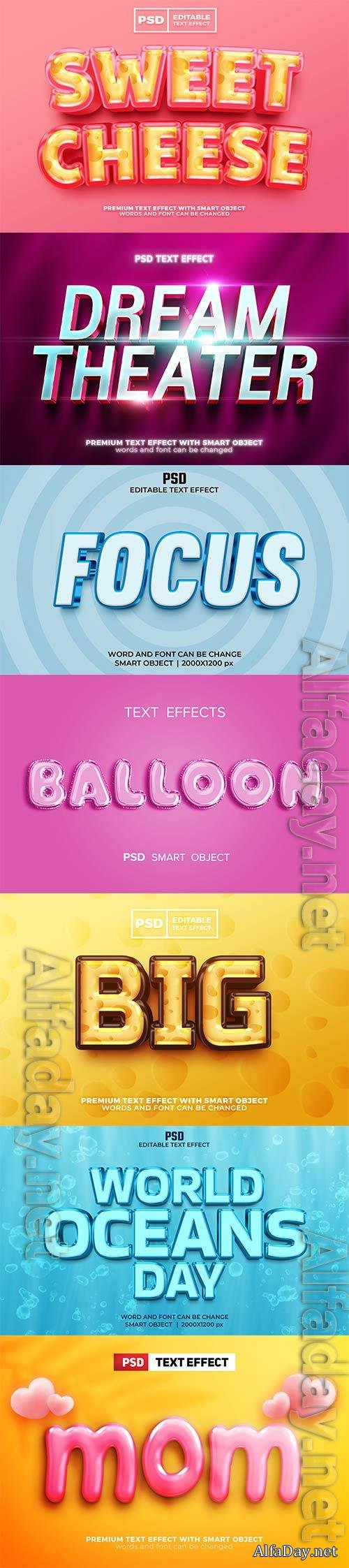 Psd text effect set vol 490