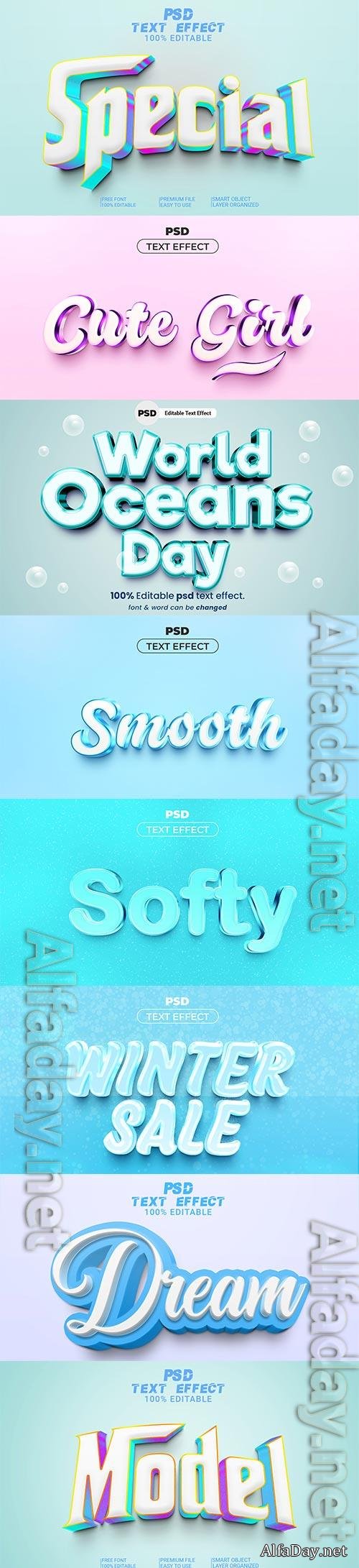 Psd text effect set vol 520