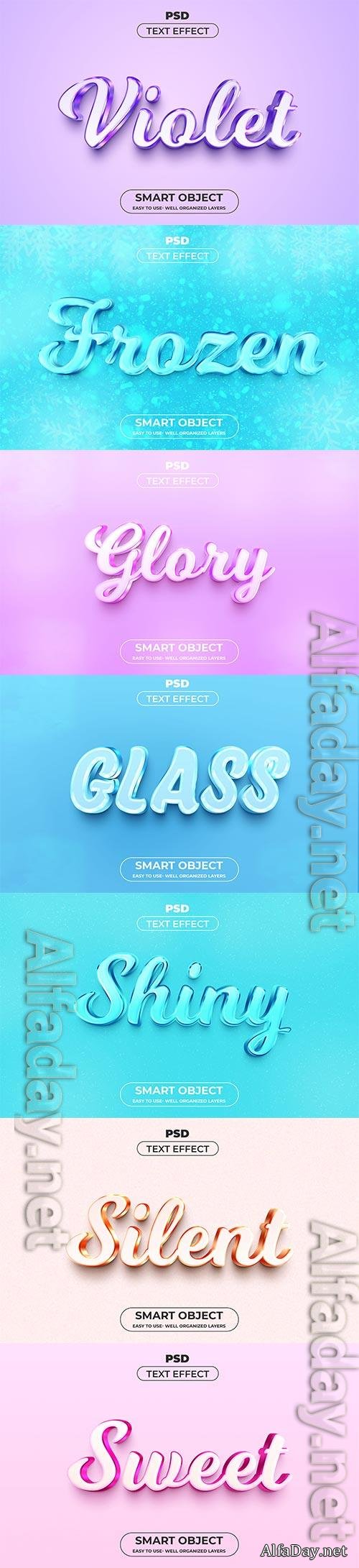 Psd text effect set vol 519