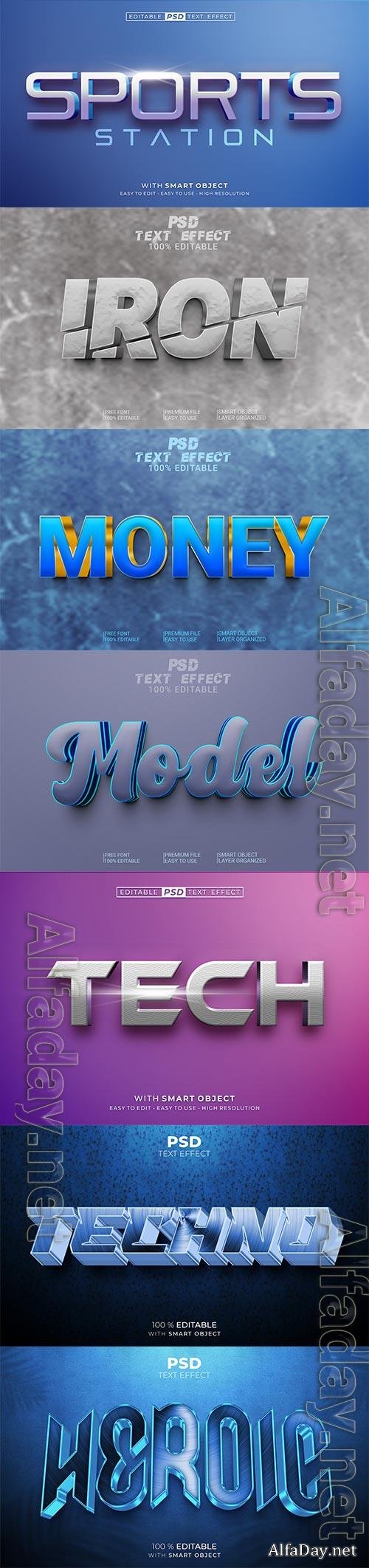 Psd text effect set vol 517