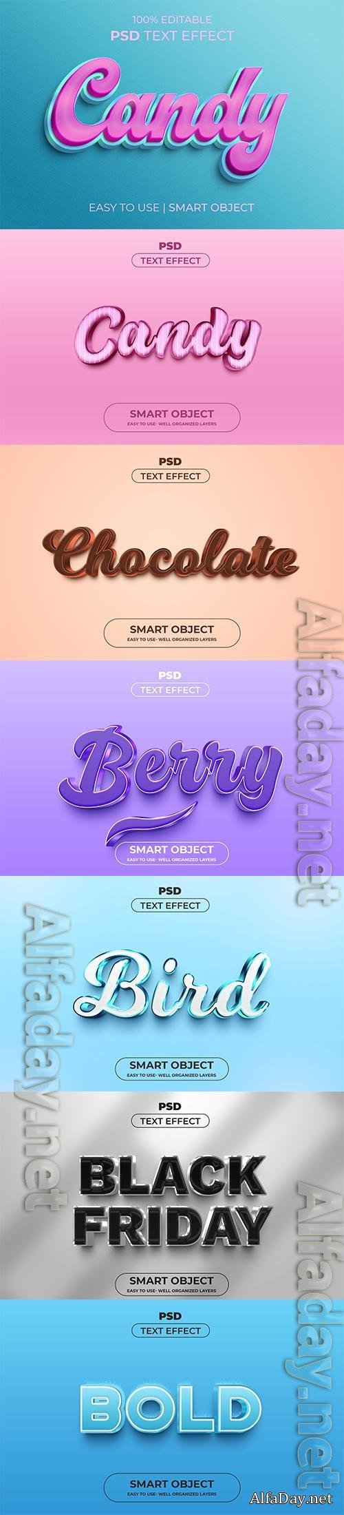 Psd text effect set vol 511