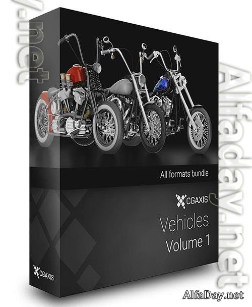 3D Models CGAxis - Vehicles Volume 1