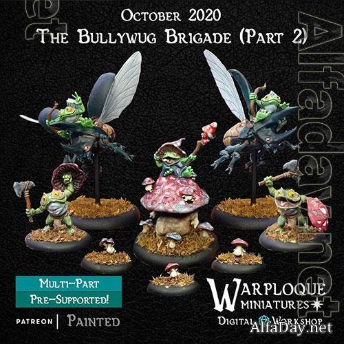 3D Print Models Warploque October 2020 - The Bullywug Brigade