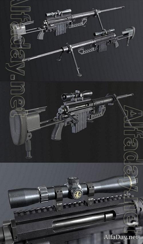 3D Models CheyTac M200