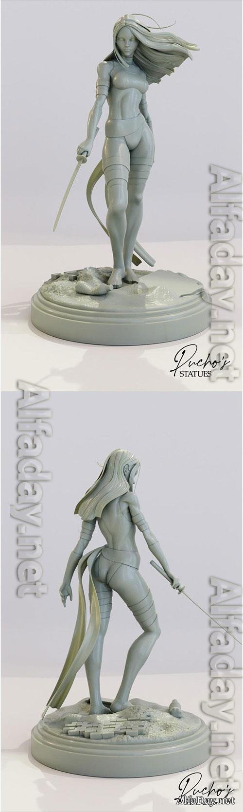 3D Print Models Psylocke 