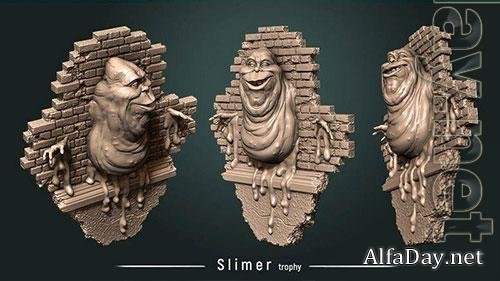 3D Print Slimer Trophy