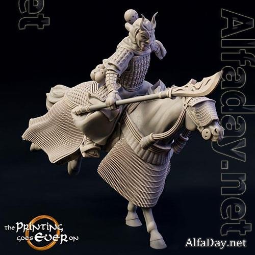 Print 3D Model Dark Alchemist Mounted