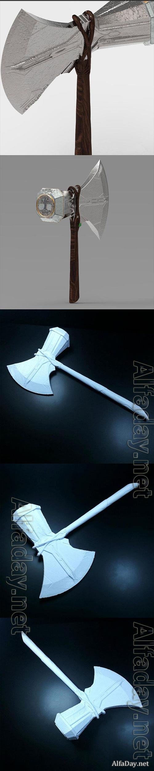 Thor Stormbreaker Axe from Infinity War 3D Print 