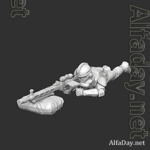 Phase 2 Sniper 3D Print