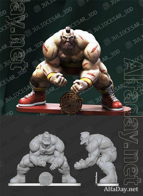 Street fighter - Zangief 3D Print Model 