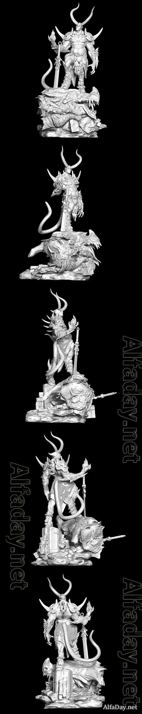 Valak 3D Print Model 