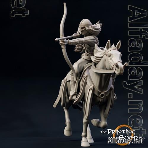  Ridermercia Mounted Archer 3D Print Model 