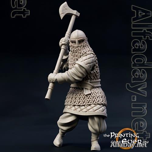 Ridermercia Axeman 3D Print Model 