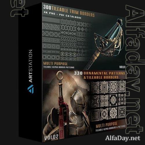 ARTSTATION � +3200 ORNAMENTAL PATTERN PACK