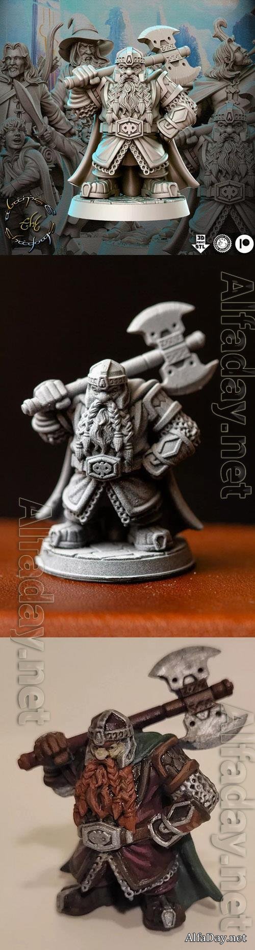 Uddir Thunderaxe 3D Print