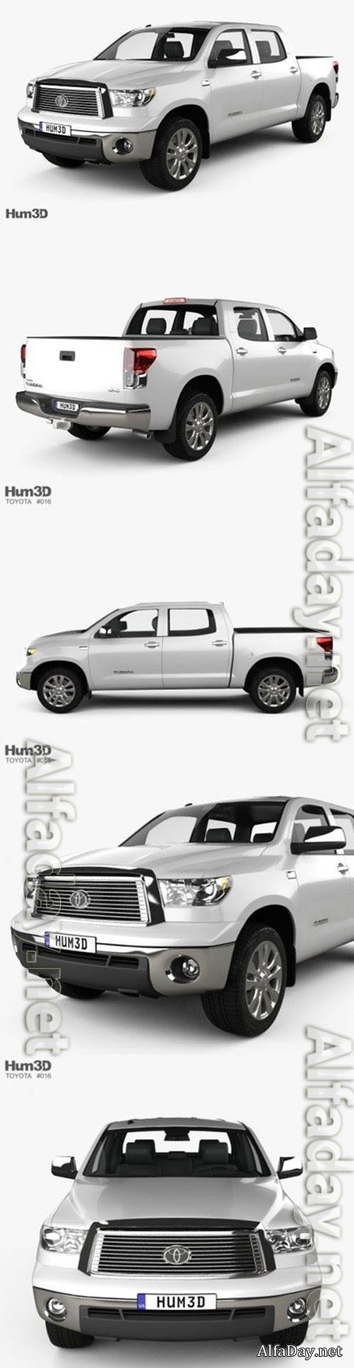 Toyota Tundra Crew Max 2011 3D Model