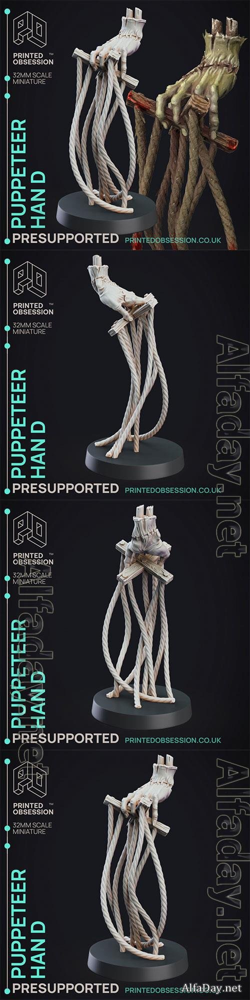 Puppet Hand 3D Print