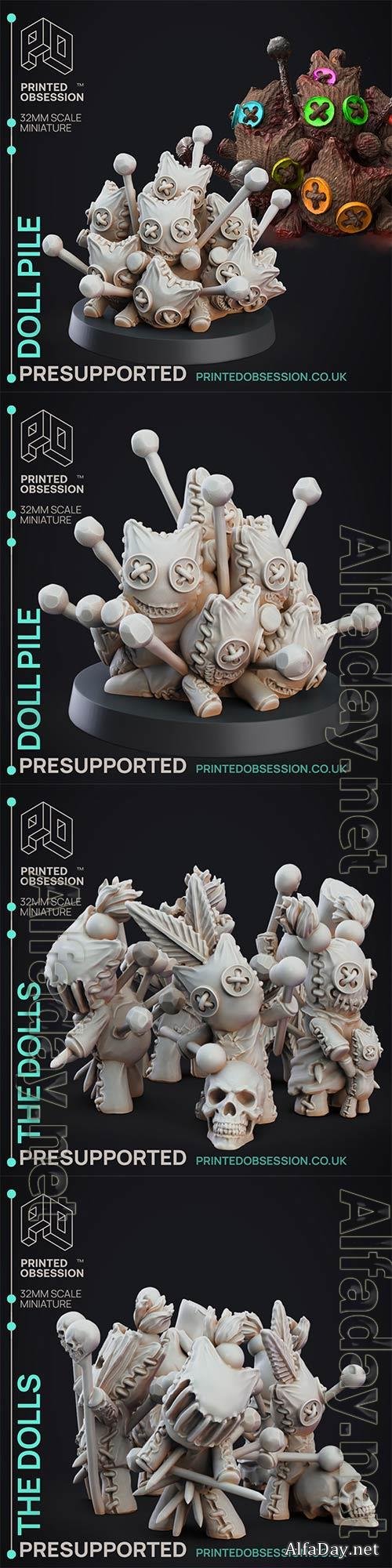 Doll Collection 3D Print