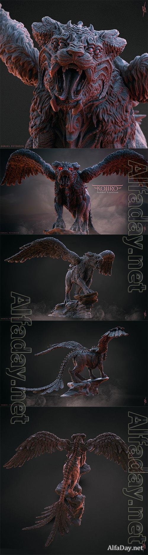 Kojiro Panther 3D Print