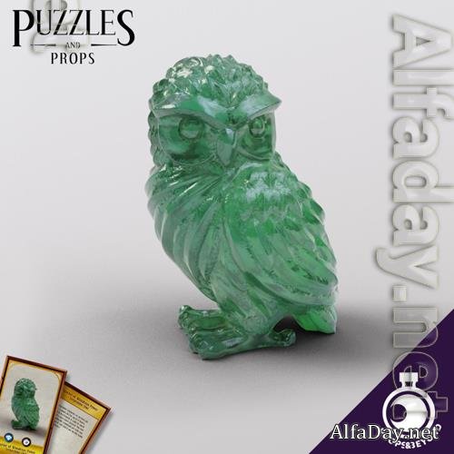 Figurine of Wondrous Power - Serpentine Owl 3D Print