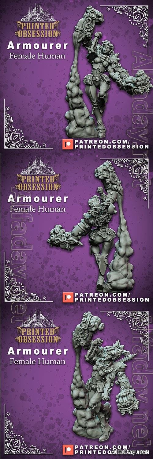 Armourer - Female Human 3D Print