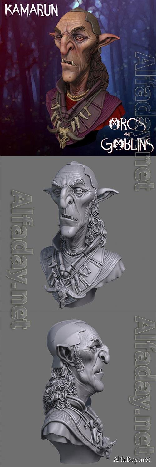 Kamarun the Orc 3D Print