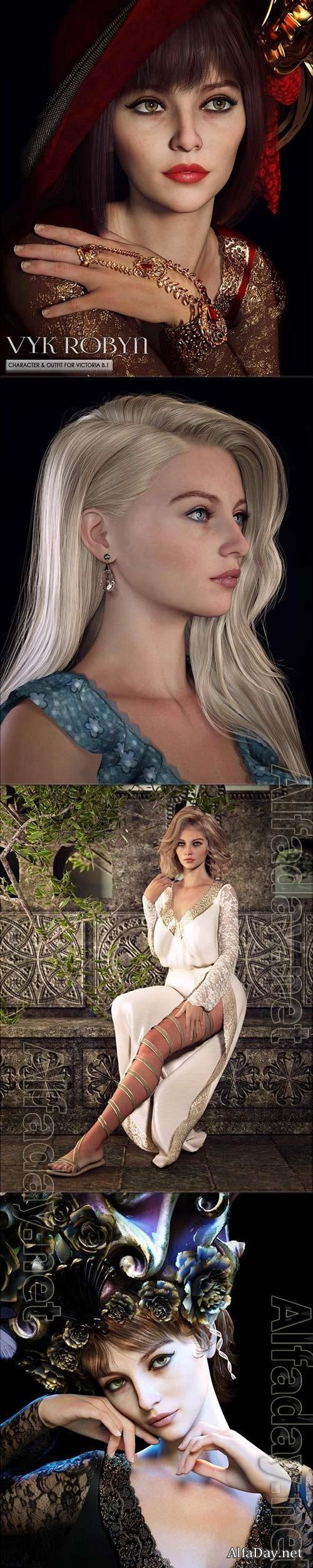 VYK Robyn Character and Outfit for Victoria 8.1