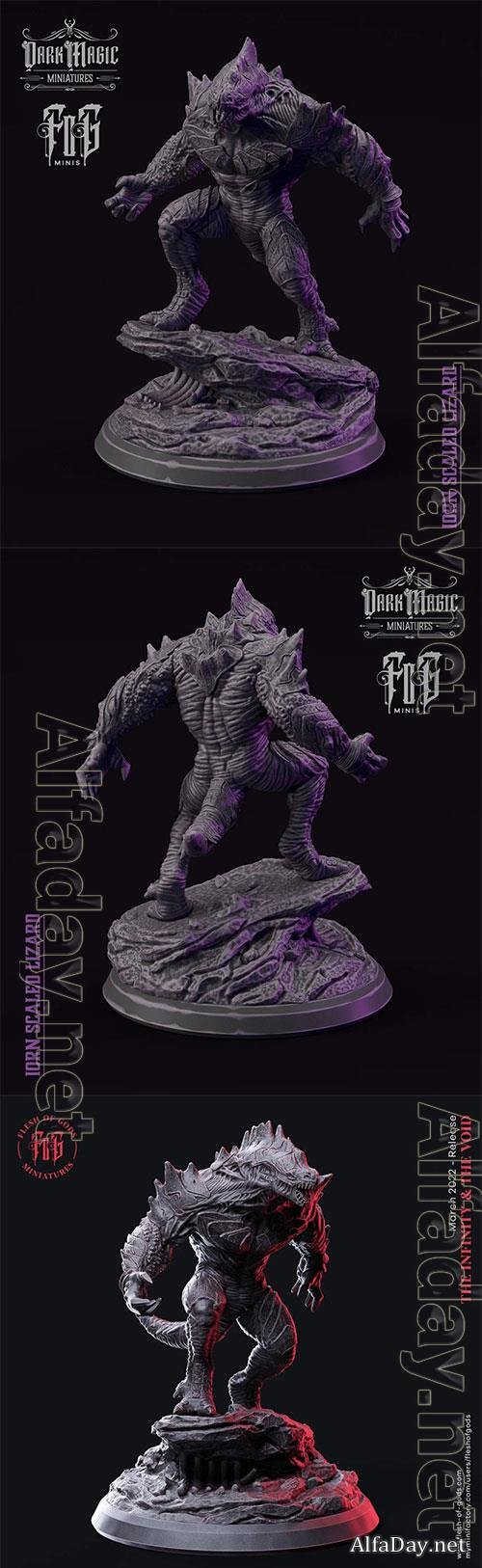 Iron Scaled Lizard 3D Print