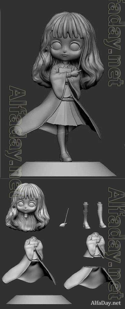 Hermione Granger Chibi 3D Print