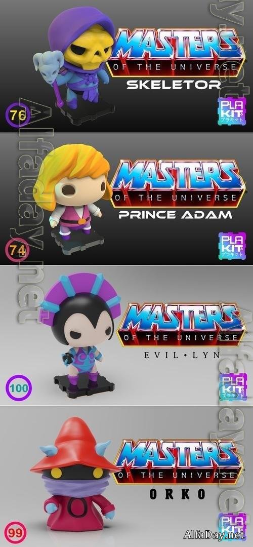 Plakit - Mestres do Universo Pack 2 3D Print