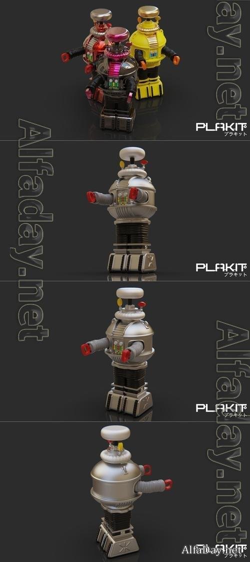 PlaKit - LostIn Space Robot B-9 3D Print
