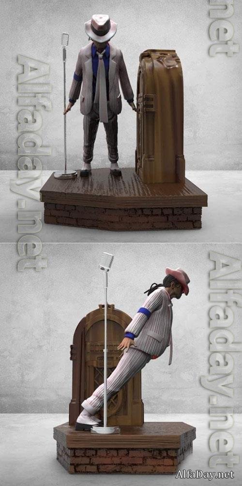 Michael Jackson 3D Print